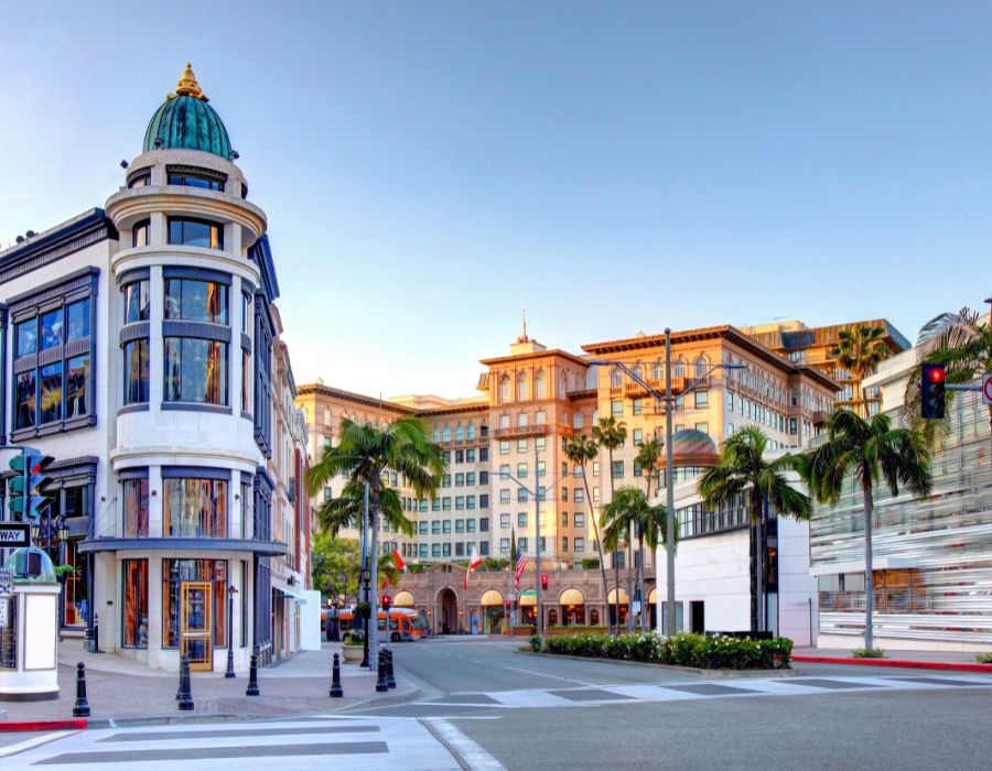 Beverly Hills Rodeo Drive Luxury Wine Destination