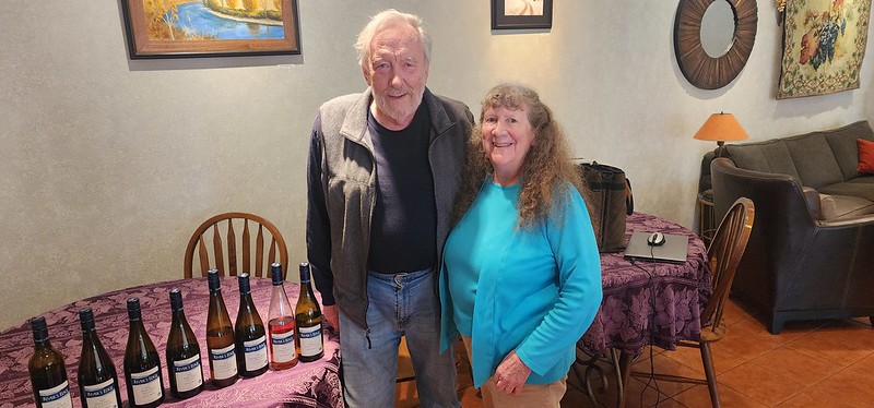 Milroy and Vonnie Landt of Rivers Edge Winery.