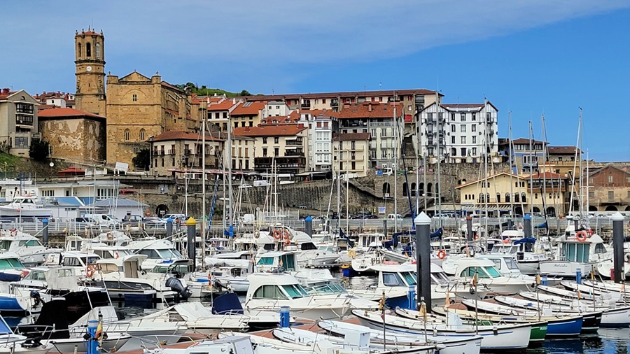 Getaria Harbor in Basque Country